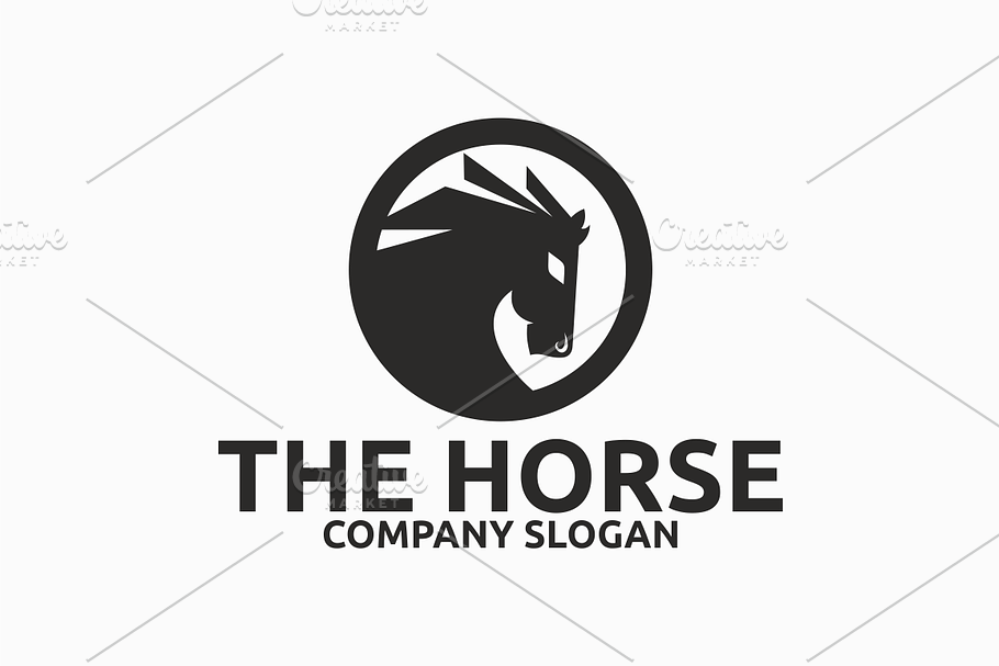 Horse in Logo Templates - product preview 8