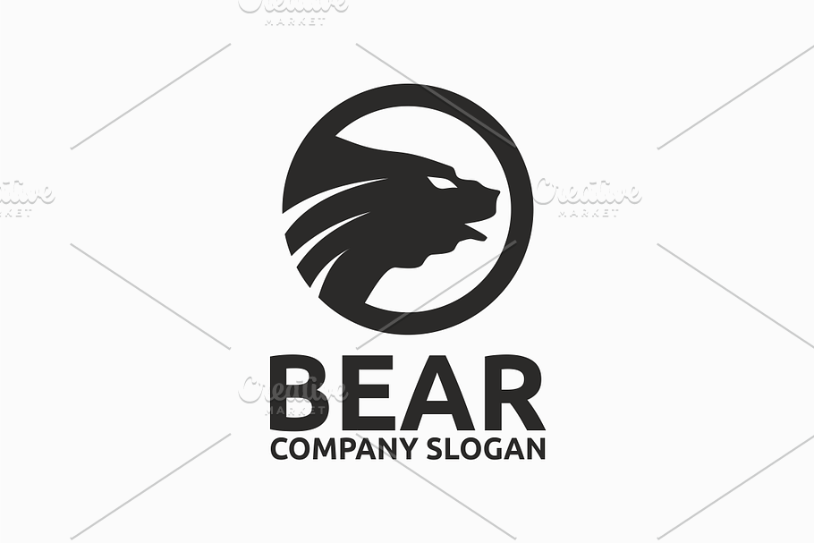 Bear in Logo Templates - product preview 8