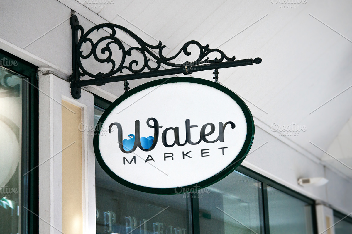 Water Market Template in Logo Templates - product preview 8