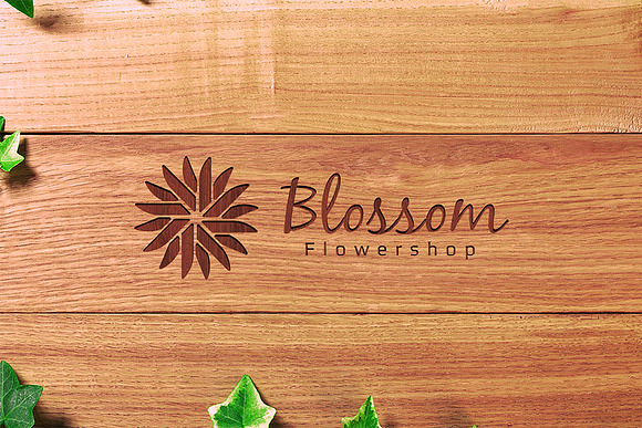 Blossom Logo Template in Logo Templates - product preview 1