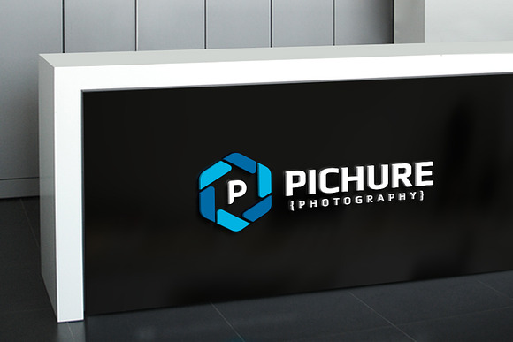 Pichure Logo Template in Logo Templates - product preview 2
