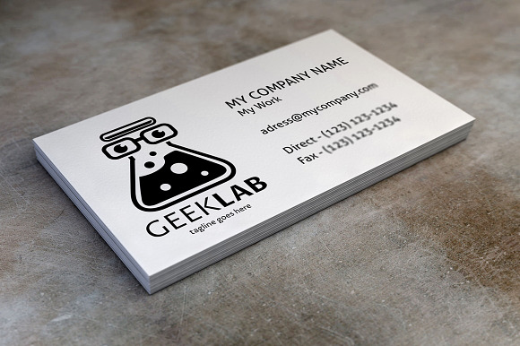Geek Lab Logo in Logo Templates - product preview 1