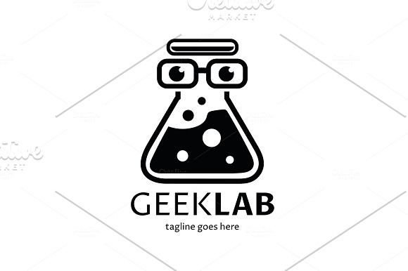 Geek Lab Logo in Logo Templates - product preview 4