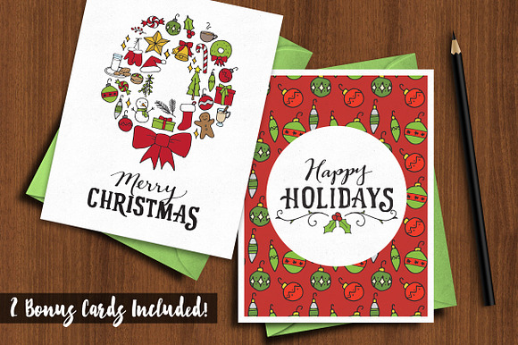 Holiday & Christmas Art Pack in Illustrations - product preview 2