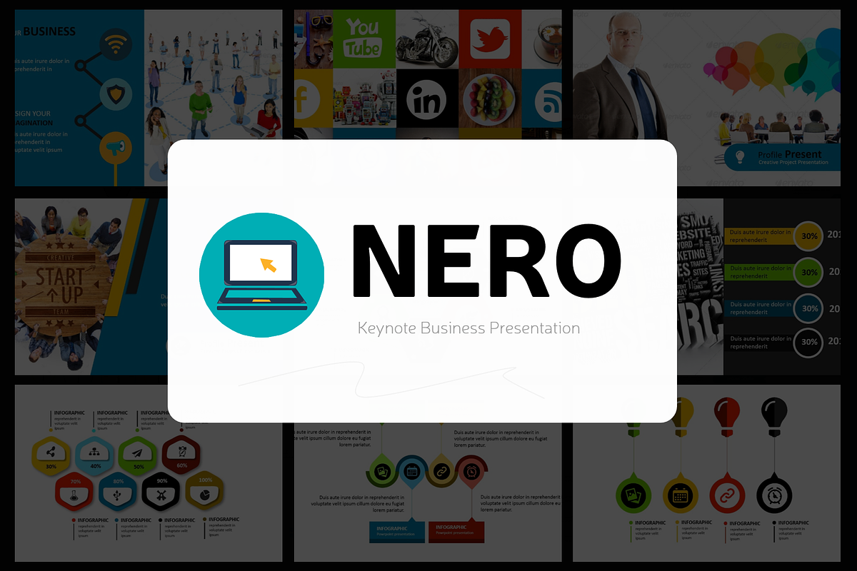 NERO - Keynote Business Templates in Keynote Templates - product preview 8