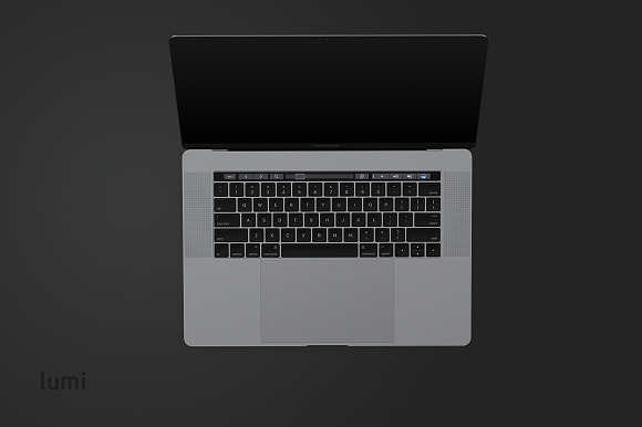 MacBook Pro 2016 with Touch Bar pack in Mobile & Web Mockups - product preview 8