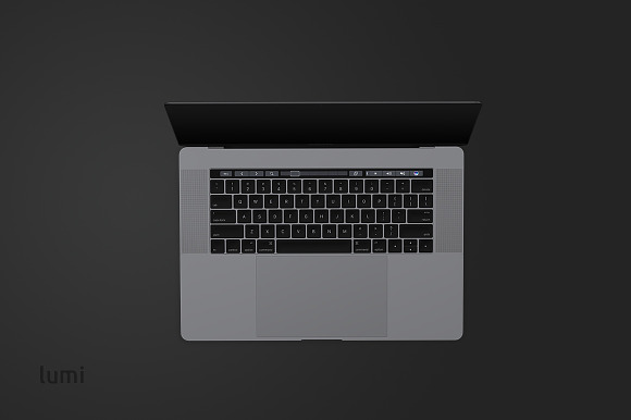 MacBook Pro 2016 with Touch Bar pack in Mobile & Web Mockups - product preview 9