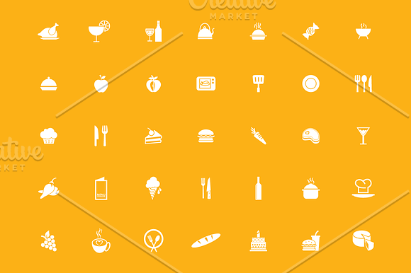 250+ Food Vector Icons Pack in Food Icons - product preview 1