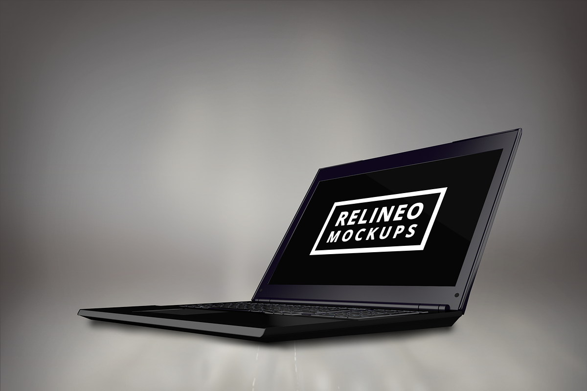 Windows Laptop Display Mock-up#2 in Product Mockups - product preview 8