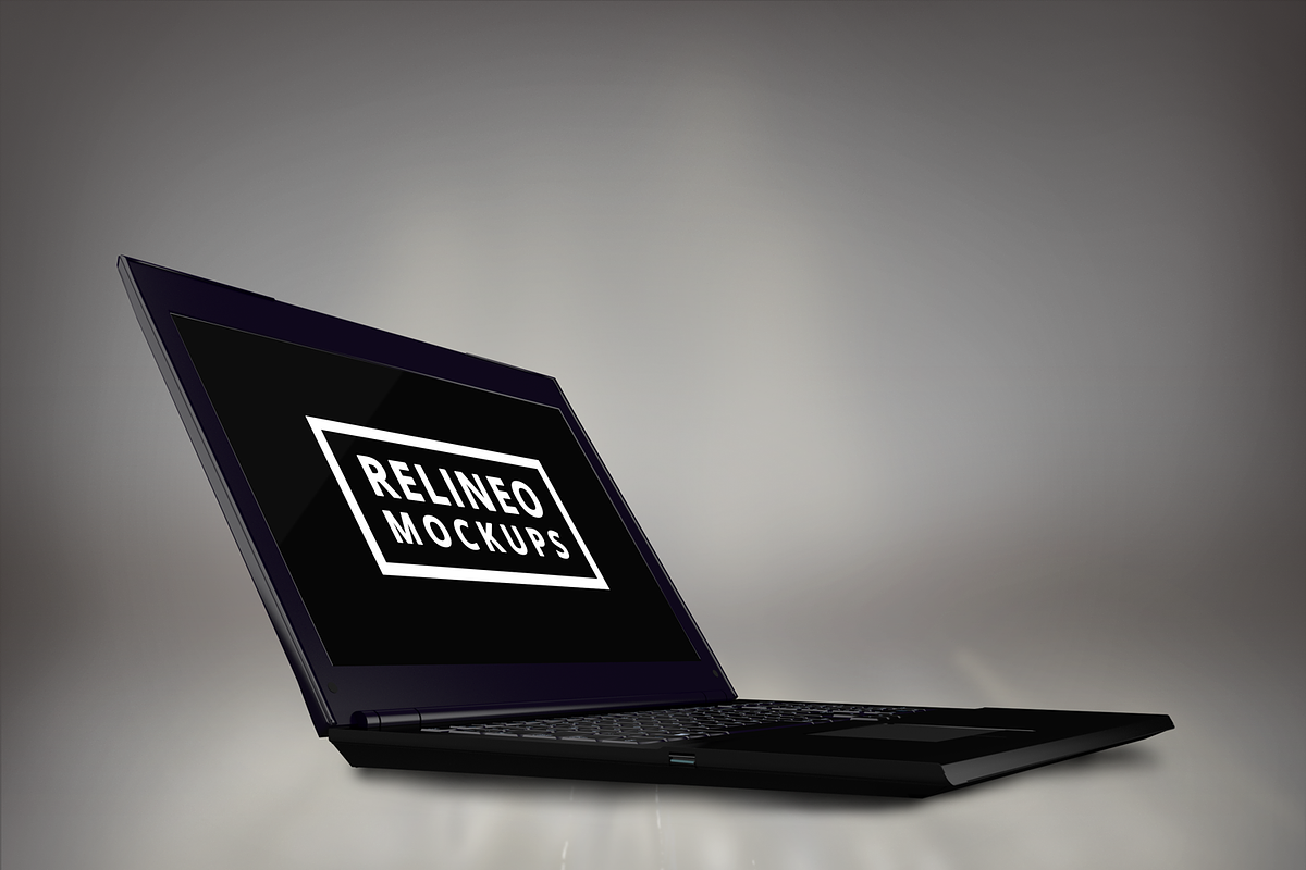 Windows Laptop Display Mock-up#3 in Product Mockups - product preview 8
