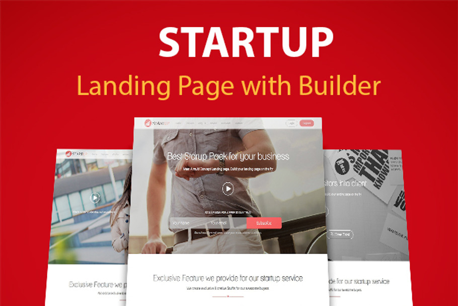 Startup Landing With Page Builder in Bootstrap Themes - product preview 8