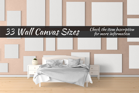 Canvas Mockups Vol 98 in Print Mockups - product preview 1