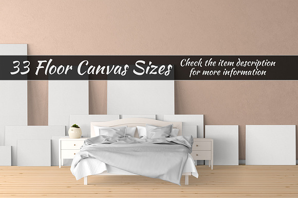 Canvas Mockups Vol 98 in Print Mockups - product preview 4
