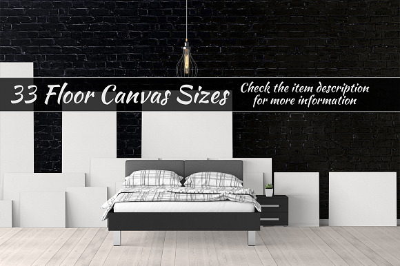 Canvas Mockups Vol 99 in Print Mockups - product preview 3