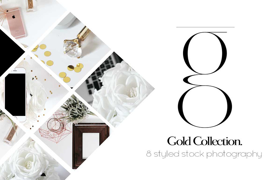 Gold Collection | Styled Stock in Product Mockups - product preview 8
