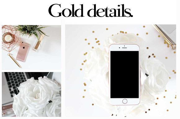 Gold Collection | Styled Stock in Product Mockups - product preview 3