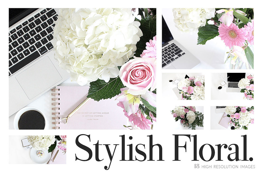 Stylish Floral | Stock Photo Pack in Product Mockups - product preview 8