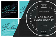 BLACK FRIDAY / CYBER MONDAY Banners