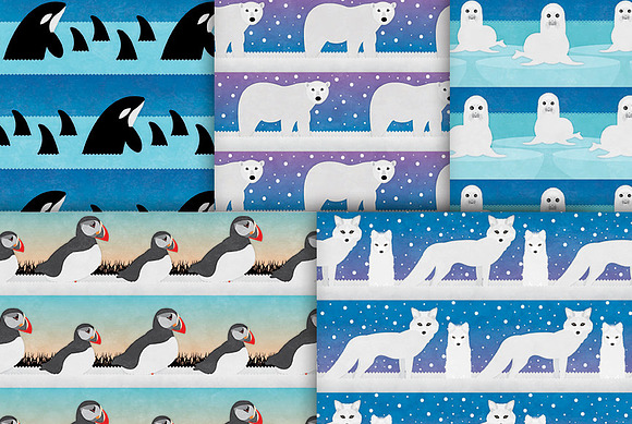 Arctic Animal Patterns in Patterns - product preview 1