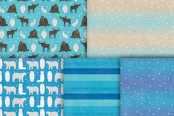 Arctic Animal Patterns in Patterns - product preview 2