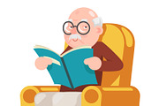 Reading Old Man