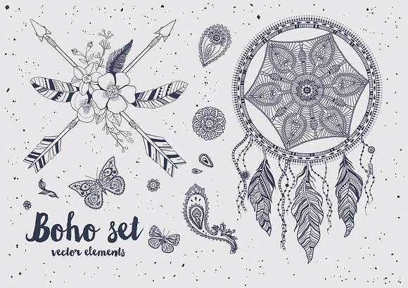 Boho Set in Objects - product preview 2