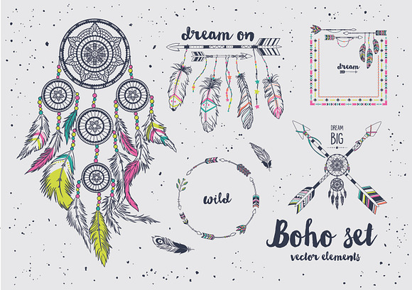 Boho Set in Objects - product preview 3