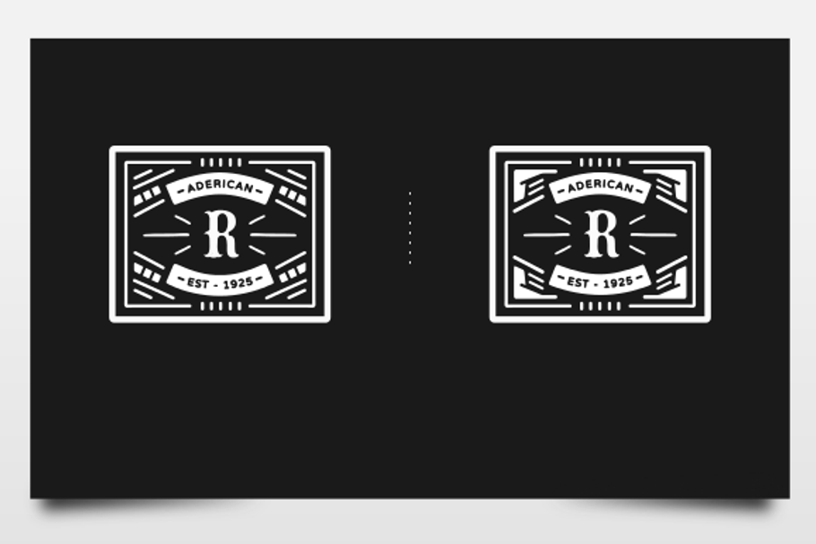 Badge/Logo Frames Vol 2