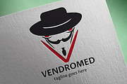 Vendromed (V Letter) Logo