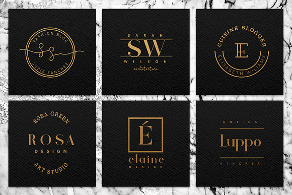 Elegant Logo Pack VOL 1 in Logo Templates - product preview 1