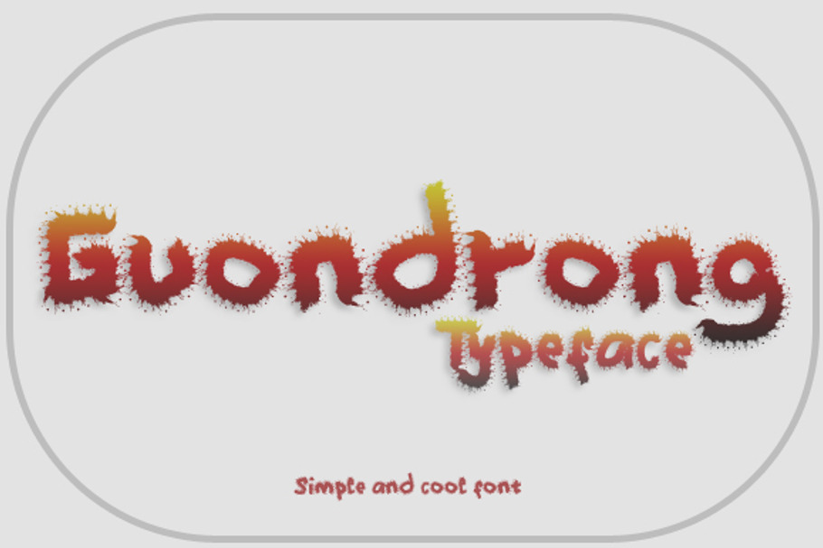 Guondrong in Script Fonts - product preview 8