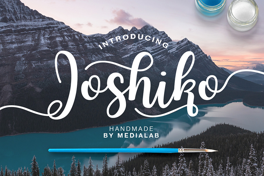 Joshico in Website Fonts - product preview 8