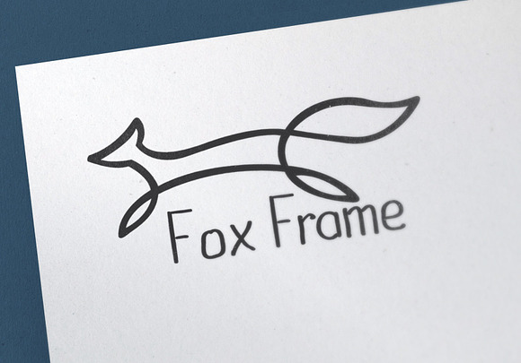 Fox Frame Logo Template in Logo Templates - product preview 1