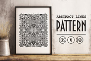 Abstract Lines Pattern (4 colors)