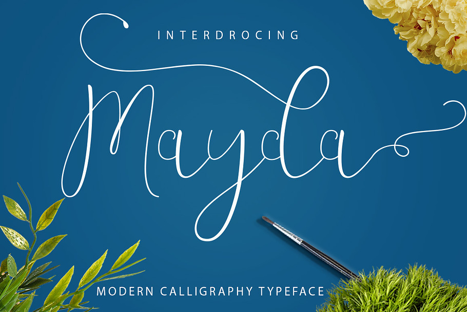 Mayda in Script Fonts - product preview 8
