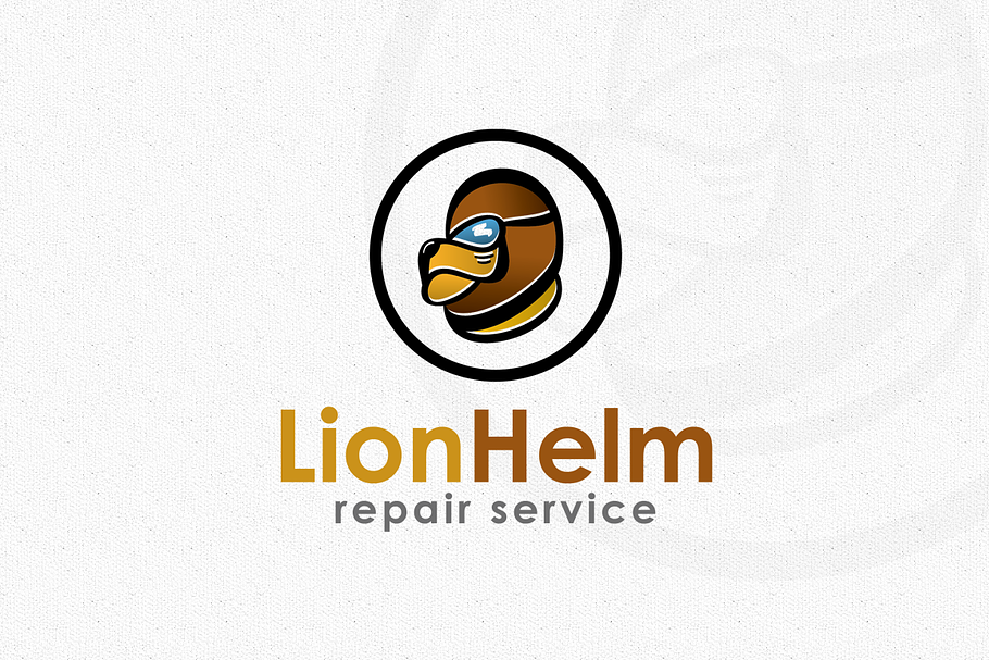 Lion Helm Logo in Logo Templates - product preview 8