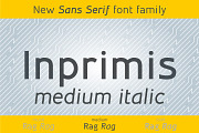 Inprimis Medium Italic
