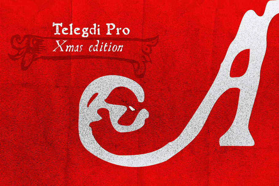 Telegdi Pro Xmas Edition in Fonts - product preview 8