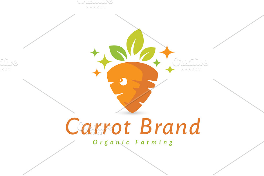 Healthy Carrot Logo in Logo Templates - product preview 8