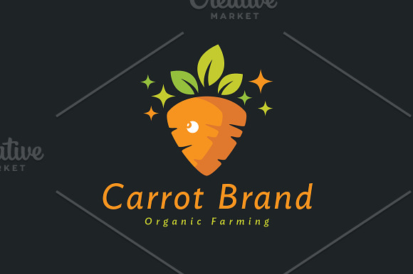 Healthy Carrot Logo in Logo Templates - product preview 1