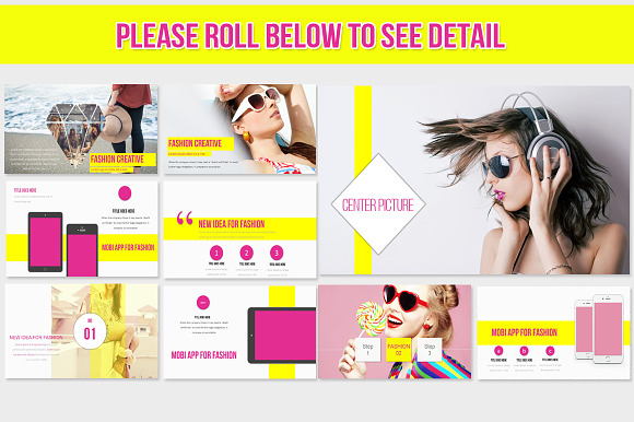 Fashion Creative Presentation in PowerPoint Templates - product preview 4