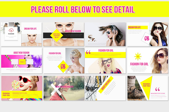 Fashion Creative Presentation in PowerPoint Templates - product preview 6