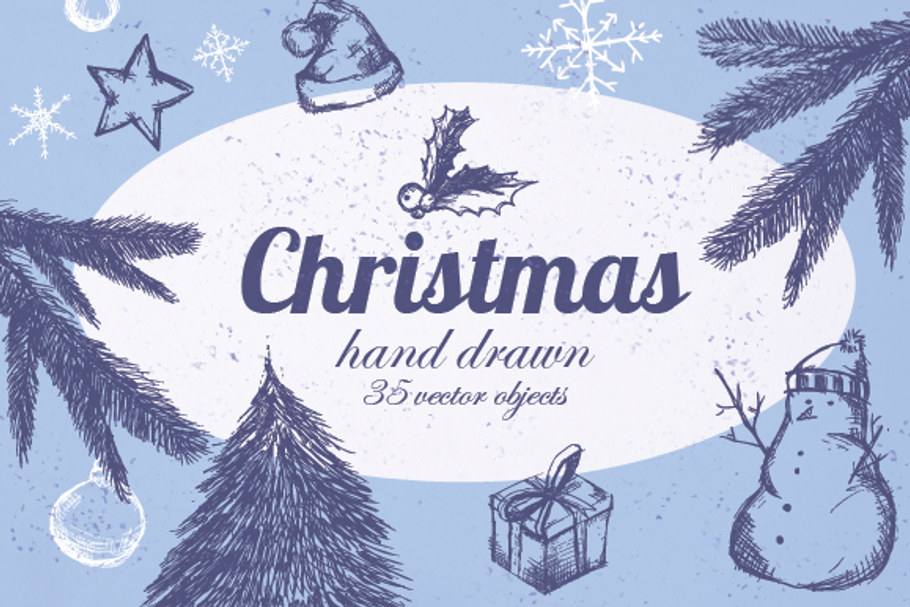 Vector Christmas Pack in Illustrations - product preview 8