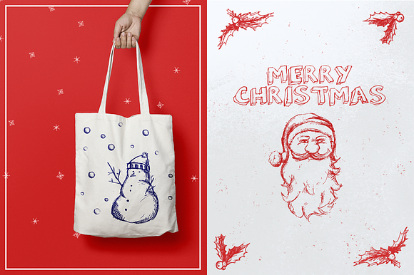 Vector Christmas Pack in Illustrations - product preview 3