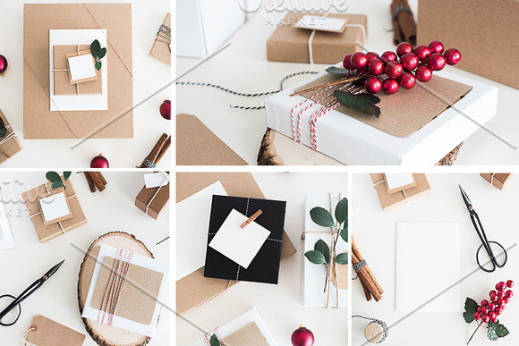 Festive Christmas Photos in Product Mockups - product preview 1