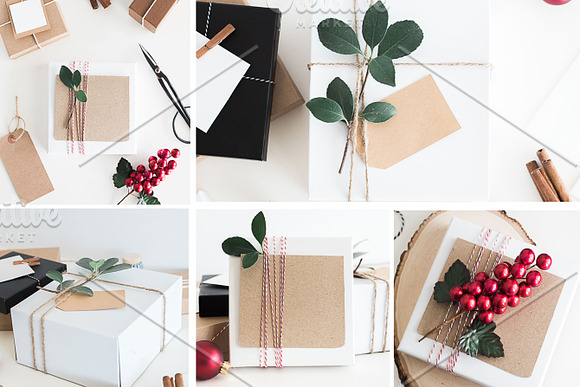 Festive Christmas Photos in Product Mockups - product preview 2