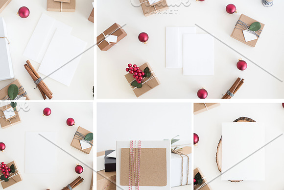 Festive Christmas Photos in Product Mockups - product preview 3