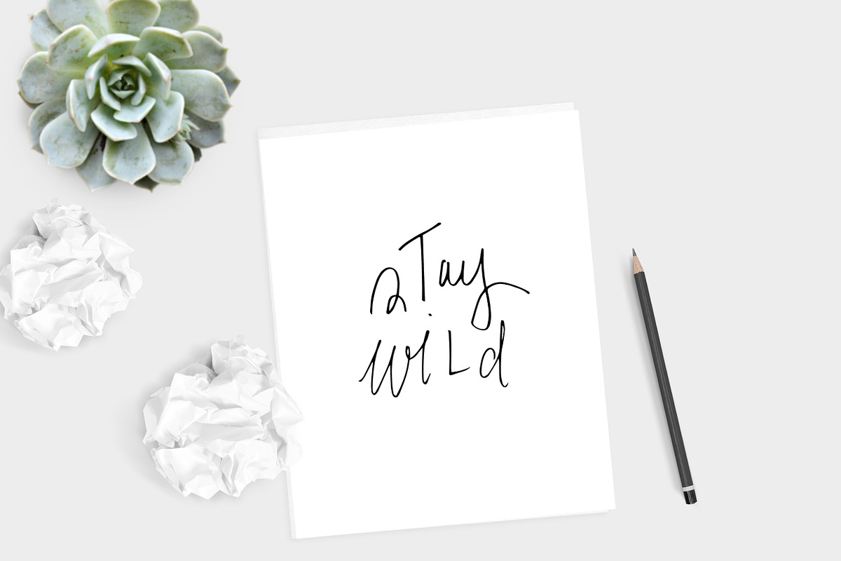 Stay Wild Print (5x7, 8x10) in Illustrations - product preview 8