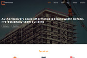 Construction HTML/CSS Template