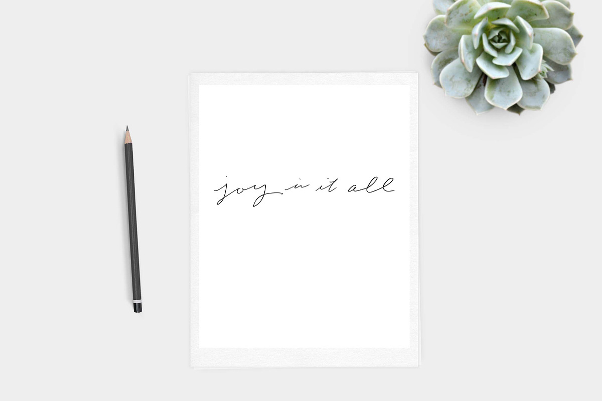 Joy in it All Print (5x7, 8x10) in Illustrations - product preview 8